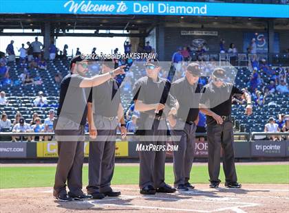 Thumbnail 3 in Friendswood vs. Mansfield Legacy (UIL 5A Baseball Semifinal) photogallery.