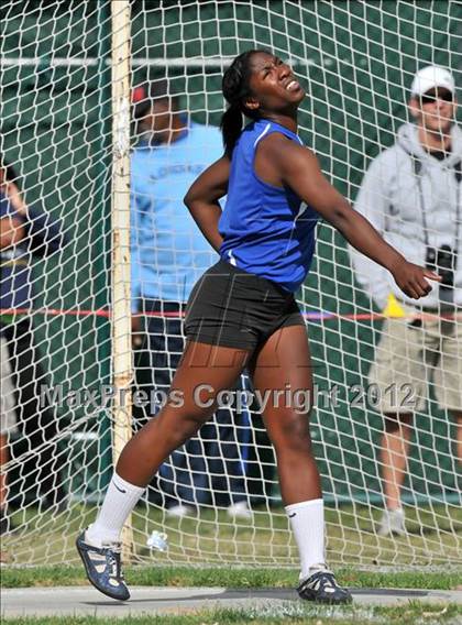 Thumbnail 3 in CIF SS Master Championships (Girls Discus) photogallery.