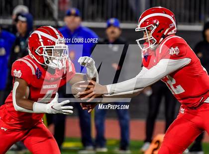 Thumbnail 2 in Serra vs. Mater Dei (CIF State Open DIV Championship) photogallery.