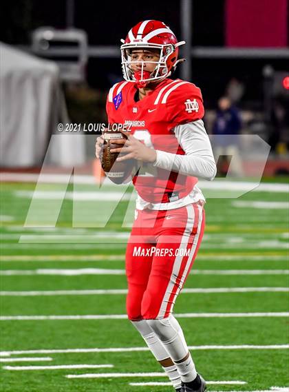 Thumbnail 2 in Serra vs. Mater Dei (CIF State Open DIV Championship) photogallery.
