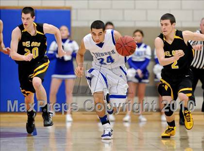 Thumbnail 3 in Rocklin vs Del Oro (Rocklin Holiday Tournament) photogallery.