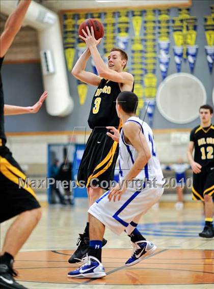 Thumbnail 2 in Rocklin vs Del Oro (Rocklin Holiday Tournament) photogallery.