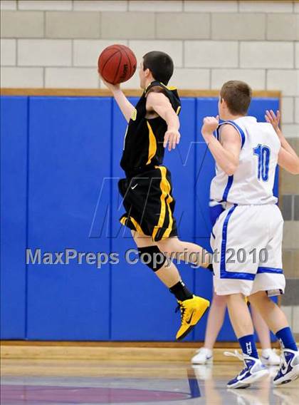 Thumbnail 2 in Rocklin vs Del Oro (Rocklin Holiday Tournament) photogallery.