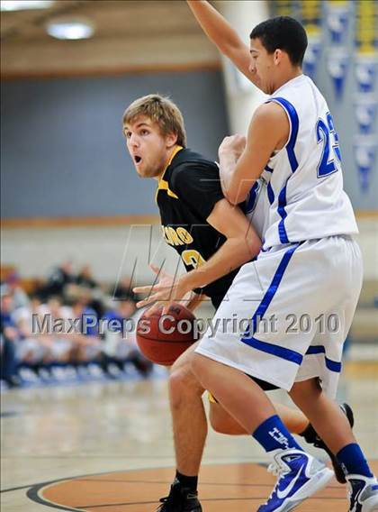 Thumbnail 3 in Rocklin vs Del Oro (Rocklin Holiday Tournament) photogallery.