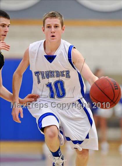 Thumbnail 1 in Rocklin vs Del Oro (Rocklin Holiday Tournament) photogallery.