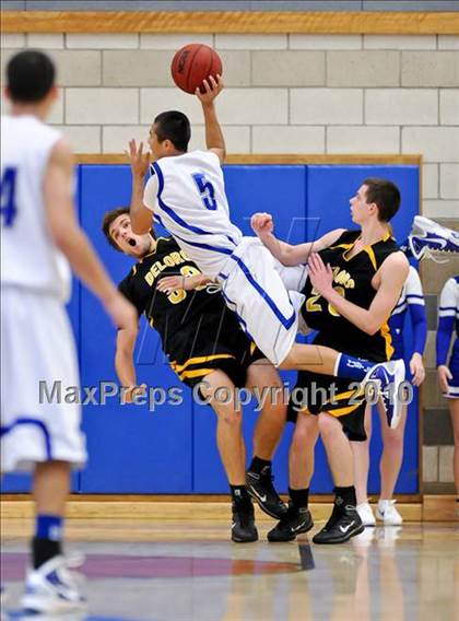 Thumbnail 2 in Rocklin vs Del Oro (Rocklin Holiday Tournament) photogallery.