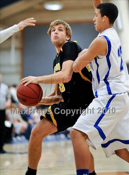Thumbnail 1 in Rocklin vs Del Oro (Rocklin Holiday Tournament) photogallery.