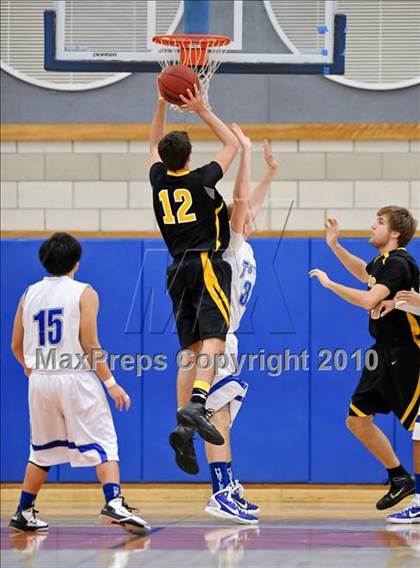 Thumbnail 1 in Rocklin vs Del Oro (Rocklin Holiday Tournament) photogallery.