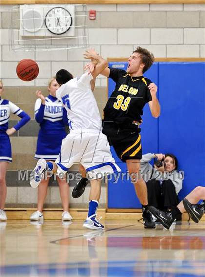 Thumbnail 2 in Rocklin vs Del Oro (Rocklin Holiday Tournament) photogallery.