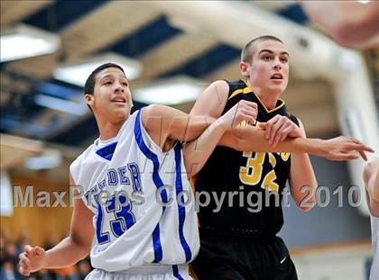 Thumbnail 1 in Rocklin vs Del Oro (Rocklin Holiday Tournament) photogallery.