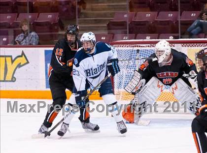 Thumbnail 3 in Blaine vs White Bear Lake (Schwan Cup) photogallery.