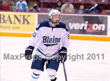 Thumbnail 3 in Blaine vs White Bear Lake (Schwan Cup) photogallery.