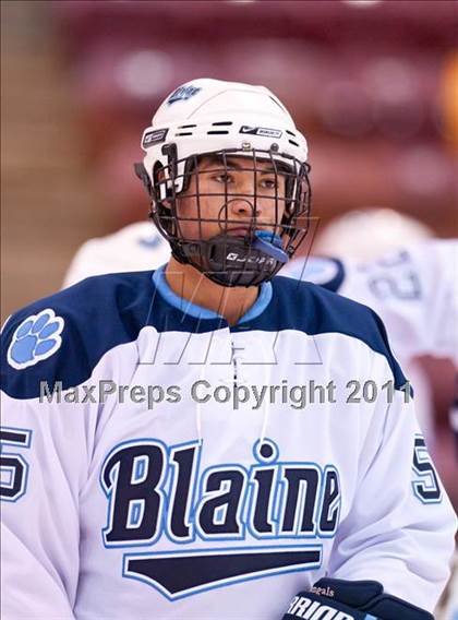 Thumbnail 2 in Blaine vs White Bear Lake (Schwan Cup) photogallery.