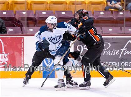 Thumbnail 2 in Blaine vs White Bear Lake (Schwan Cup) photogallery.