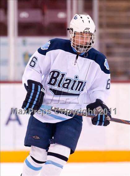 Thumbnail 2 in Blaine vs White Bear Lake (Schwan Cup) photogallery.