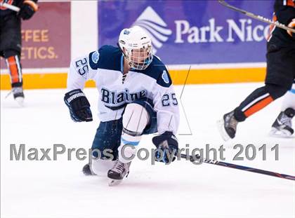Thumbnail 3 in Blaine vs White Bear Lake (Schwan Cup) photogallery.