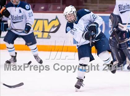 Thumbnail 3 in Blaine vs White Bear Lake (Schwan Cup) photogallery.