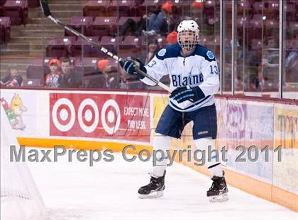 Thumbnail 2 in Blaine vs White Bear Lake (Schwan Cup) photogallery.