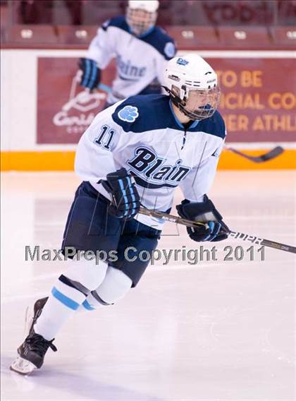 Thumbnail 2 in Blaine vs White Bear Lake (Schwan Cup) photogallery.