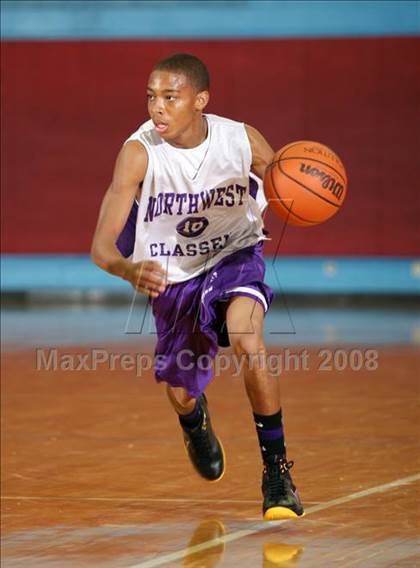 Thumbnail 2 in Lancaster vs North West Classen (Texas-Oklahoma Shootout) photogallery.