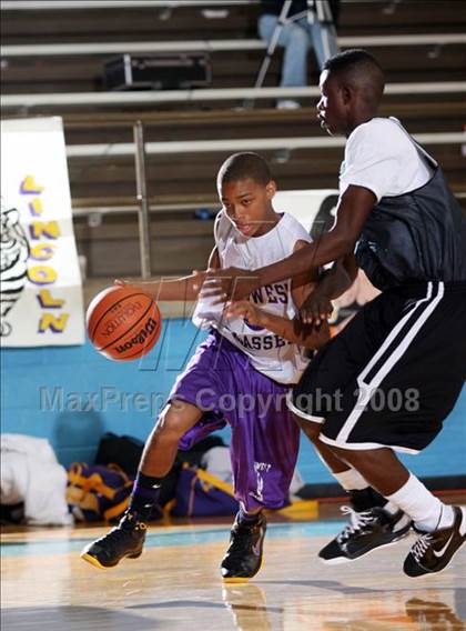 Thumbnail 3 in Lancaster vs North West Classen (Texas-Oklahoma Shootout) photogallery.