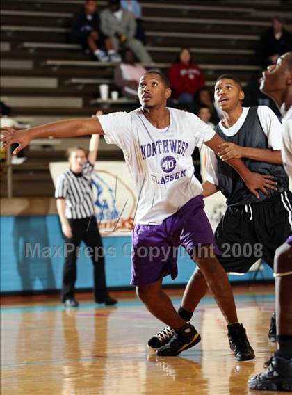 Thumbnail 3 in Lancaster vs North West Classen (Texas-Oklahoma Shootout) photogallery.