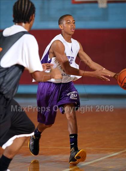 Thumbnail 1 in Lancaster vs North West Classen (Texas-Oklahoma Shootout) photogallery.