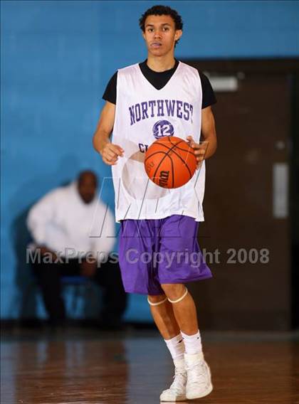 Thumbnail 2 in Lancaster vs North West Classen (Texas-Oklahoma Shootout) photogallery.