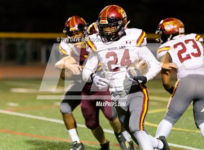 Thumbnail 1 in Highland @ Simi Valley (CIF-SS Division 10 Quarterfinal) photogallery.