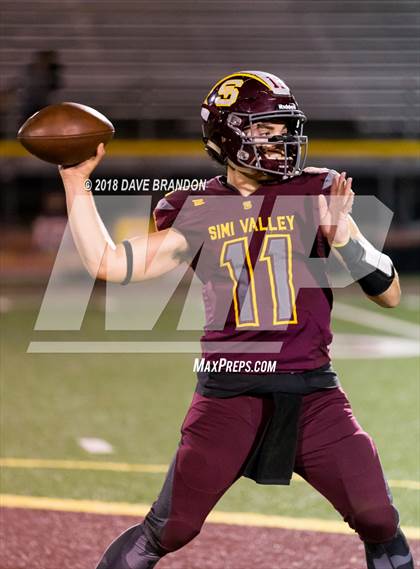 Thumbnail 2 in Highland @ Simi Valley (CIF-SS Division 10 Quarterfinal) photogallery.