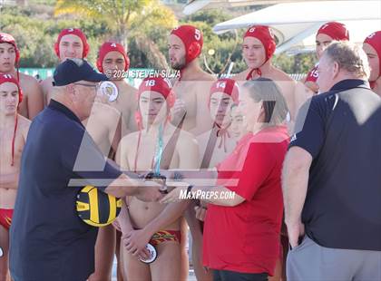 Thumbnail 3 in Clairemont vs. Mt. Carmel (CIF SDS D2 Final) photogallery.