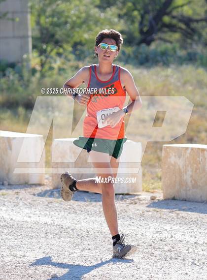 Thumbnail 2 in JV: UIL 4A Cross Country District 24 Qualifier photogallery.