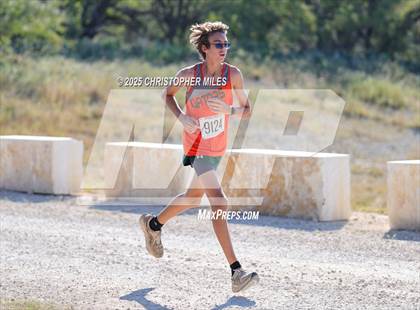 Thumbnail 3 in JV: UIL 4A Cross Country District 24 Qualifier photogallery.