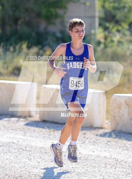 Thumbnail 1 in JV: UIL 4A Cross Country District 24 Qualifier photogallery.
