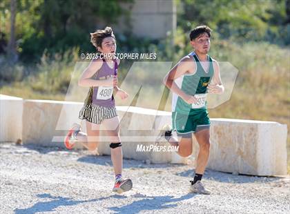 Thumbnail 1 in JV: UIL 4A Cross Country District 24 Qualifier photogallery.