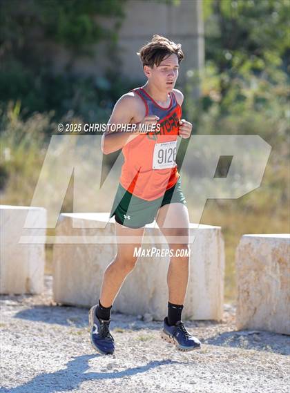 Thumbnail 3 in JV: UIL 4A Cross Country District 24 Qualifier photogallery.