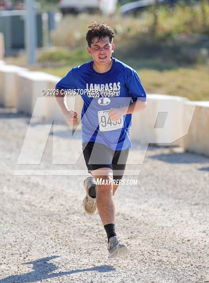 Thumbnail 3 in JV: UIL 4A Cross Country District 24 Qualifier photogallery.