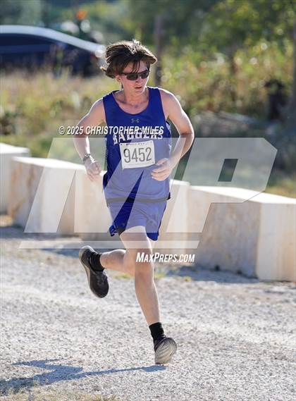 Thumbnail 1 in JV: UIL 4A Cross Country District 24 Qualifier photogallery.