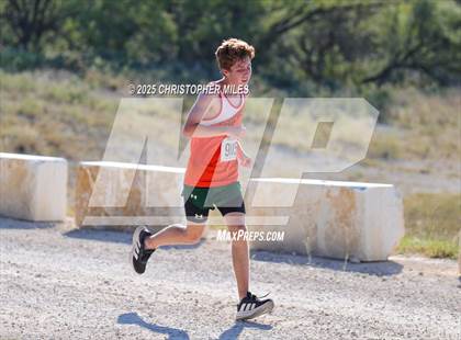 Thumbnail 3 in JV: UIL 4A Cross Country District 24 Qualifier photogallery.