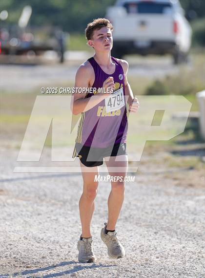 Thumbnail 3 in JV: UIL 4A Cross Country District 24 Qualifier photogallery.