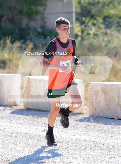 Thumbnail 3 in JV: UIL 4A Cross Country District 24 Qualifier photogallery.