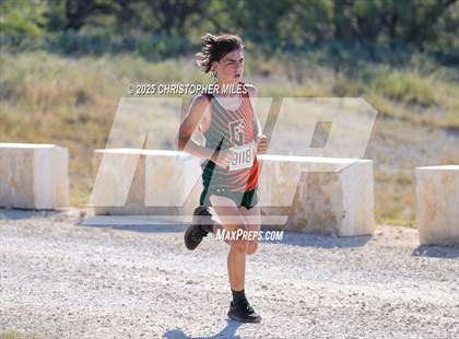 Thumbnail 3 in JV: UIL 4A Cross Country District 24 Qualifier photogallery.