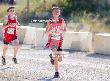 Thumbnail 1 in JV: UIL 4A Cross Country District 24 Qualifier photogallery.