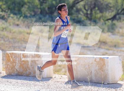 Thumbnail 1 in JV: UIL 4A Cross Country District 24 Qualifier photogallery.