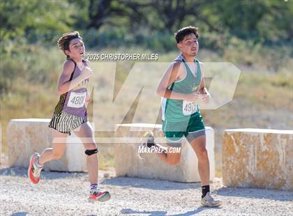 Thumbnail 2 in JV: UIL 4A Cross Country District 24 Qualifier photogallery.