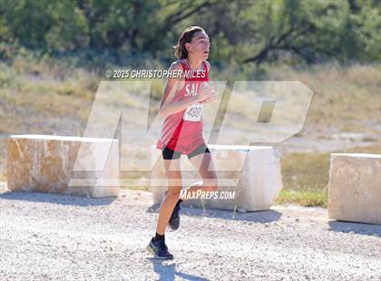 Thumbnail 1 in JV: UIL 4A Cross Country District 24 Qualifier photogallery.