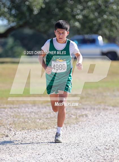 Thumbnail 2 in JV: UIL 4A Cross Country District 24 Qualifier photogallery.