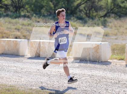 Thumbnail 2 in JV: UIL 4A Cross Country District 24 Qualifier photogallery.