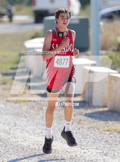 Thumbnail 3 in JV: UIL 4A Cross Country District 24 Qualifier photogallery.