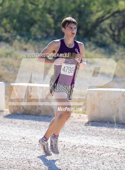 Thumbnail 1 in JV: UIL 4A Cross Country District 24 Qualifier photogallery.